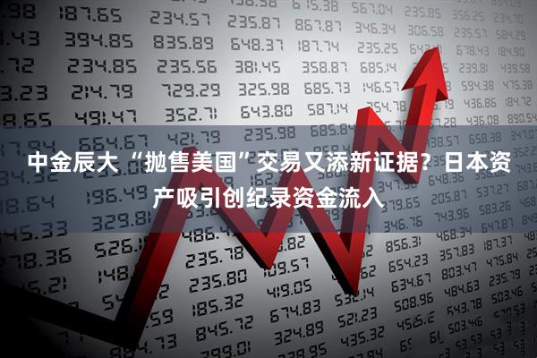 中金辰大 “抛售美国”交易又添新证据？日本资产吸引创纪录资金流入